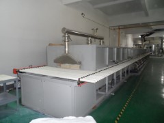 產品用途：工業(yè)粉體燃氣輥道窯，規(guī)格：0.84×29.92米燃氣加熱